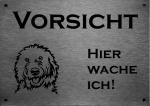 Labradoodle | Edelstahl Warnschild